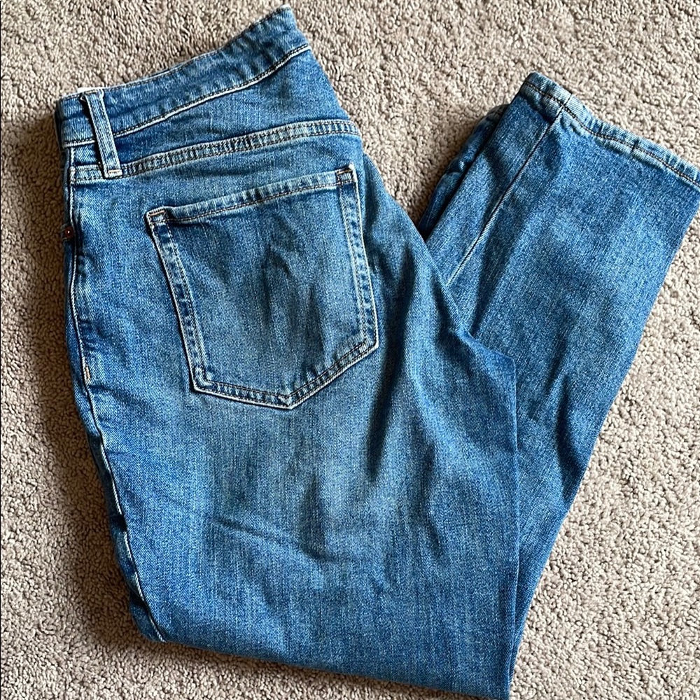 Old Navy high-rise curvy OG straight jeans